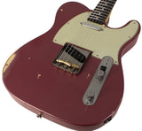 Nash T63 Guitar, Burgundy Mist, Light Aging