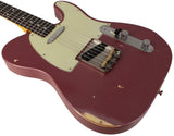 Nash T63 Guitar, Burgundy Mist, Light Aging