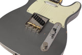 Nash T63 Guitar, Charcoal Frost Metallic, Light Aging