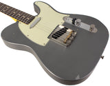Nash T63 Guitar, Charcoal Frost Metallic, Light Aging