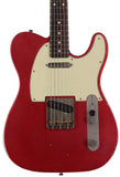 Nash T63 Guitar, Candy Apple Red, Light Aging