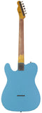 Nash T63 Guitar, Daphne Blue, Light Aging