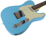 Nash T63 Guitar, Daphne Blue, Light Aging