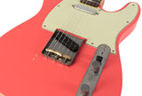 Nash T63 Guitar, Fiesta Red, Light Aging