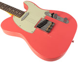 Nash T63 Guitar, Fiesta Red, Light Aging