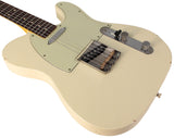 Nash T63 Guitar, Olympic White, Light Aging - Humbucker Music