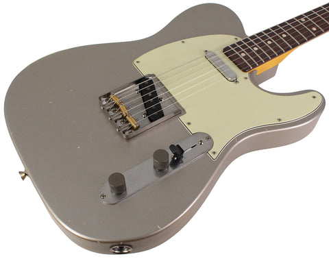 Nash T63 Guitar, Shoreline Gold Metallic, Light Aging - Humbucker Music
