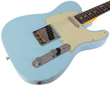 Nash T63 Guitar, Sonic Blue, Light Aging