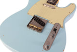 Nash T63 Guitar, Sonic Blue, Light Aging