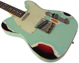 Nash T63 Guitar, Surf Green over 3 Tone Sunburst