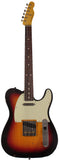 Nash T63 Guitar, 3 Tone Sunburst, Light Aging