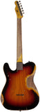 Nash T63 Guitar, 3 Tone Sunburst, Heavy Aging - Humbucker Music