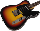 Nash T63 Guitar, 3 Tone Sunburst, Light Aging