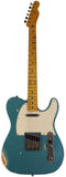 Nash T57 Guitar, Ocean Turquoise, Medium Aging