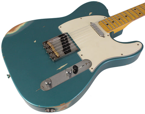 Nash T57 Guitar, Ocean Turquoise, Medium Aging