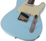 Nash T63 Guitar, Sonic Blue, Light Aging