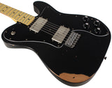 Nash T72DLX Guitar, Black, Light Aging