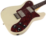 Nash T72DLX Guitar, Olympic White, Rosewood, Light Aging