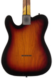 Nash T72TL Thinline Guitar, 3 Tone Sunburst, Light Aging