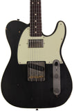 Nash T63DB Guitar, Double Bound, Black, Humbucker, Light Aging - Humbucker Music