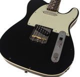 Nash T63DB Guitar, Double Bound, Black, Light Aging - Humbucker Music