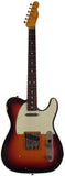 Nash T63DB Guitar, Double Bound, 3-Tone Sunburst, Light Aging