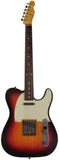 Nash T63DB Guitar, Double Bound, 3-Tone Sunburst