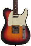 Nash T63DB Guitar, Double Bound, 3-Tone Sunburst