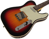 Nash T63DB Guitar, Double Bound, 3-Tone Sunburst