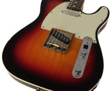 Nash T63DB Guitar, Double Bound, 3-Tone Sunburst