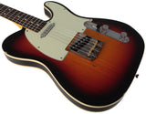 Nash T63DB Guitar, Double Bound, 3-Tone Sunburst - Humbucker Music