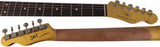 Nash T63DB Guitar, Double Bound, 3-Tone Sunburst - Humbucker Music