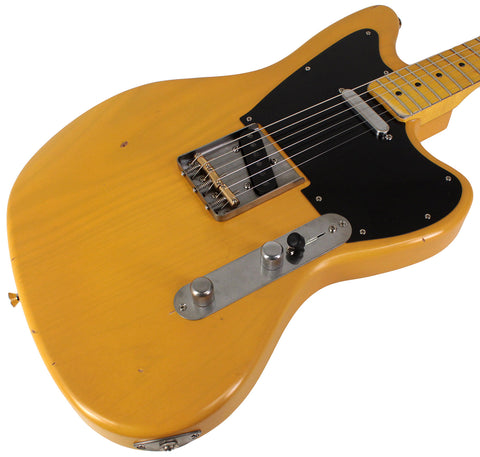 Nash TMaster Guitar, Butterscotch Blonde, Light Aging