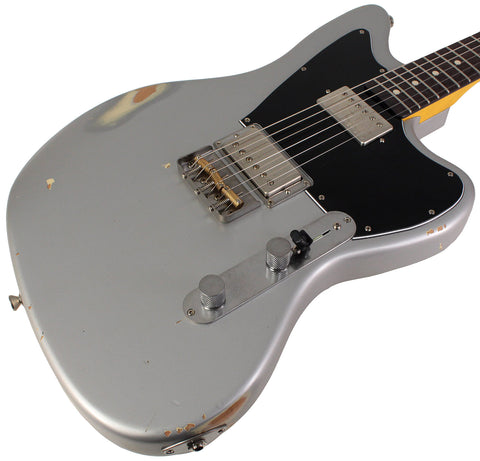 Nash TMaster Guitar, Inca Silver, Lollar Imperials, Medium Aging