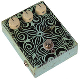 Nash Custom NGDP Fuzz Overdrive Pedal, Aged Sonic Blue, #001