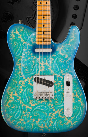 Fender Custom Shop Limited Edition Brad Paisley 1967 "Lost Paisley" Telecaster - Humbucker Music
