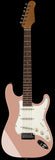 Suhr Select Classic S Guitar, Roasted Neck, Shell Pink, Parchment - Humbucker Music