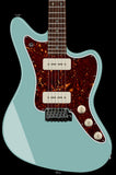 Suhr Select Classic JM Guitar, Roasted Neck, Sonic Blue - Humbucker Music