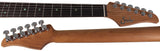 Suhr Select Alt T Cat's Eye Guitar, Candy Apple Red Metallic, Black - Humbucker Music