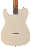 Suhr Select Alt T Cat's Eye Guitar, Olympic White, Tortoise Shell - Humbucker Music