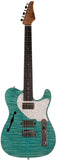 Suhr Select Alt T Plus Guitar, Bahama Blue - Humbucker Music