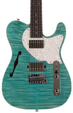 Suhr Select Alt T Guitar, Bahama Blue - Humbucker Music