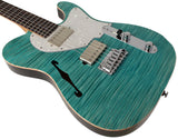 Suhr Select Alt T Guitar, Bahama Blue - Humbucker Music