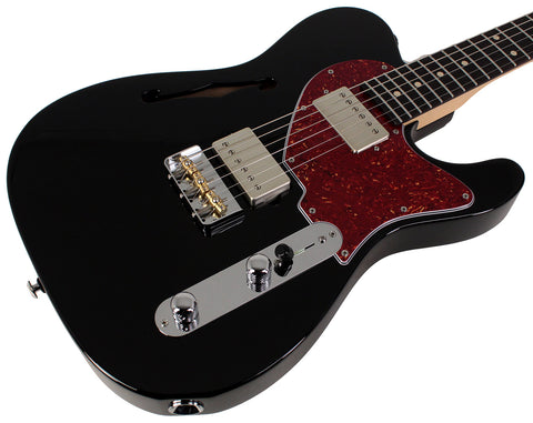 Suhr Alt T Guitar, Black, Rosewood - Humbucker Music
