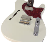 Suhr Alt T Guitar, Olympic White, Rosewood - Humbucker Music