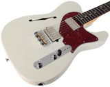 Suhr Alt T Guitar, Rosewood, Olympic White - Humbucker Music