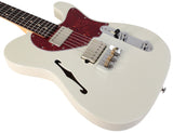 Suhr Alt T Guitar, Rosewood, Olympic White - Humbucker Music