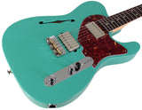 Suhr Alt T Guitar, Seafoam Green, Rosewood - Humbucker Music