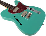 Suhr Alt T Guitar, Seafoam Green, Rosewood - Humbucker Music