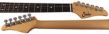 Suhr Alt T Guitar, Sonic Blue, Rosewood - Humbucker Music